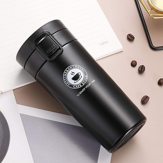 Travel Mug, Insulated Coffee Cup with Leakproof Lid,Vacuum Insulation Stainless Steel Reusable for Hot Cold Coffee,Tea