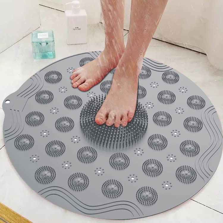 Round Bathroom Mat