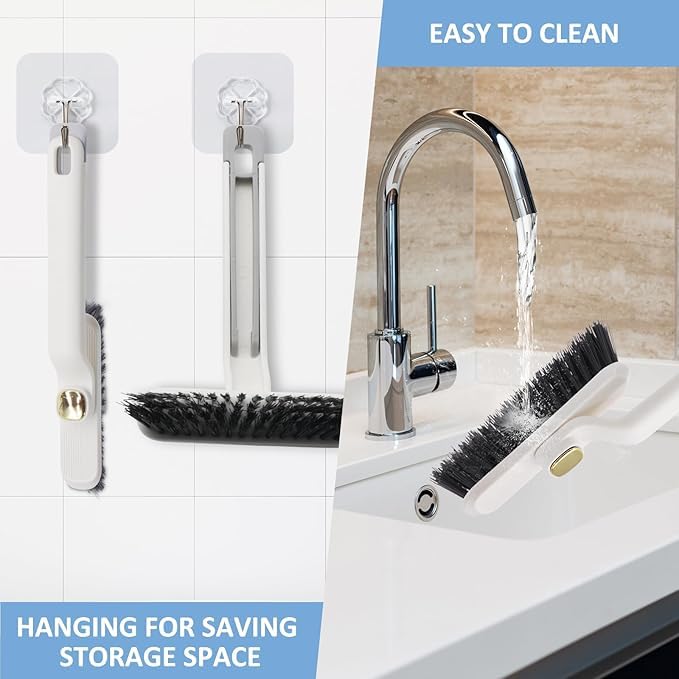 Soft Bristle Rotating Tile Brush