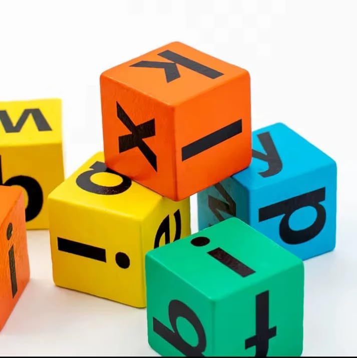 Time Puzzle - Wooden Alphabet Spelling Game Matching Letter & Word Puzzle Game with Flashcards - Word Puzzle