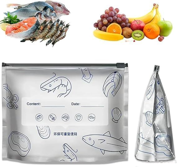 ALUMINUM FOOD STORAGE BAG 10PCS SET (16*20 CM)
