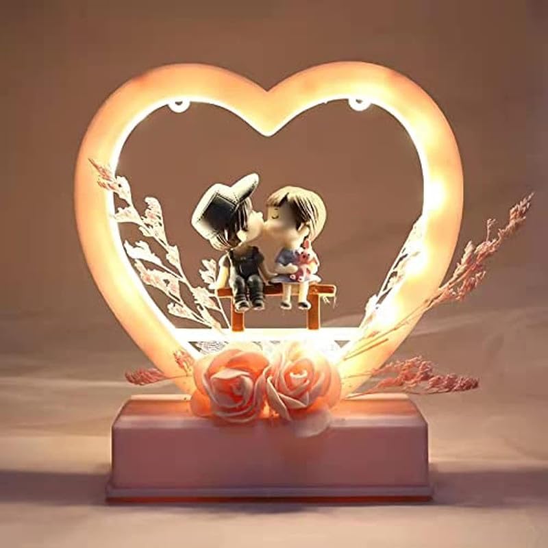Valentine Gift for Couple Pink | Romantic Couple Gift Set for Wedding Anniversary, Love & Valentine
