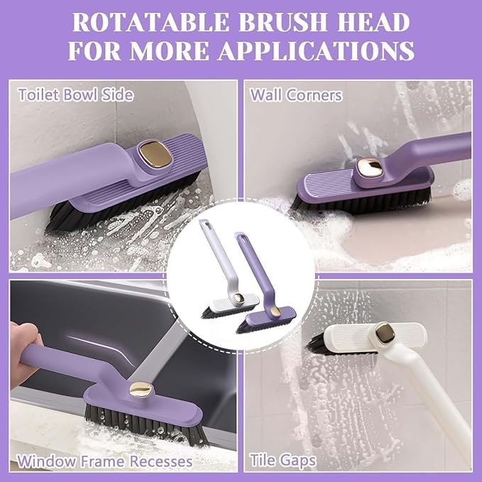Soft Bristle Rotating Tile Brush