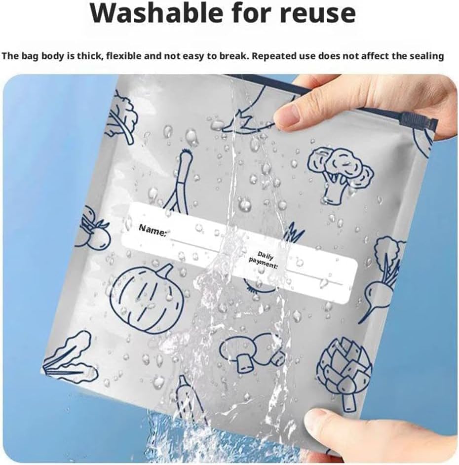 ALUMINUM FOOD STORAGE BAG 10PCS SET (16*20 CM)