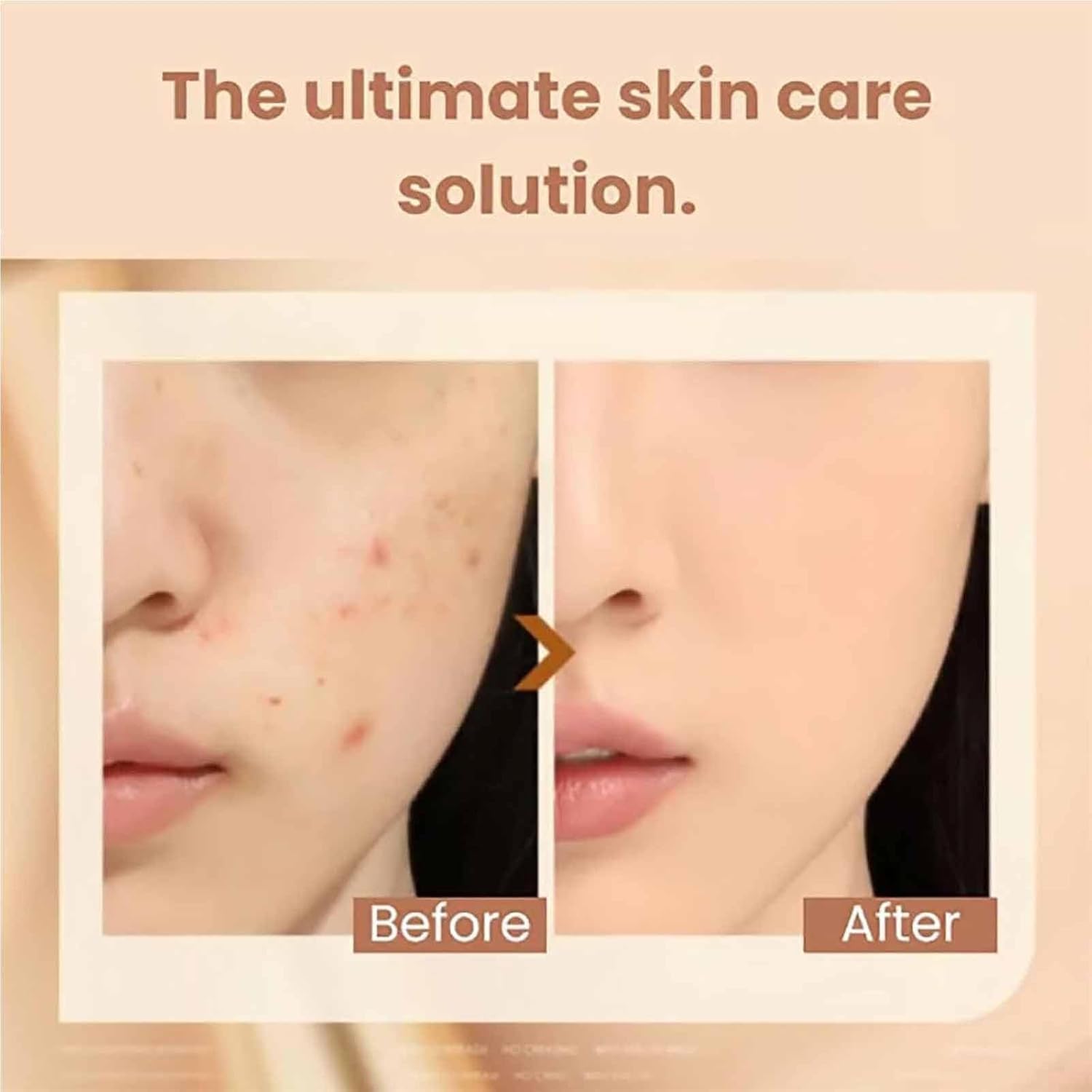 2 in 1 Luxury Anti-Wrinkle Foundation Stick, Long-Lasting Double Head Foundation Make Up Stick with Brush, (Natural, 1 PCS)