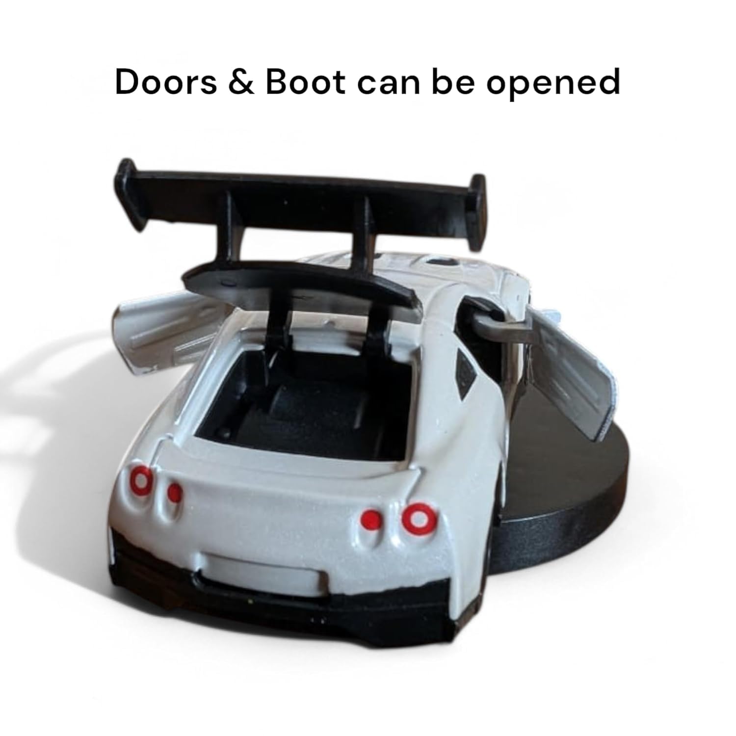 Car Dashboard Decoration 13cm Movable Spinning Car Ornament | Rotating PVC Showpiece for Tabletop or Car Interior Styling | Unique Gift Item for All Ages