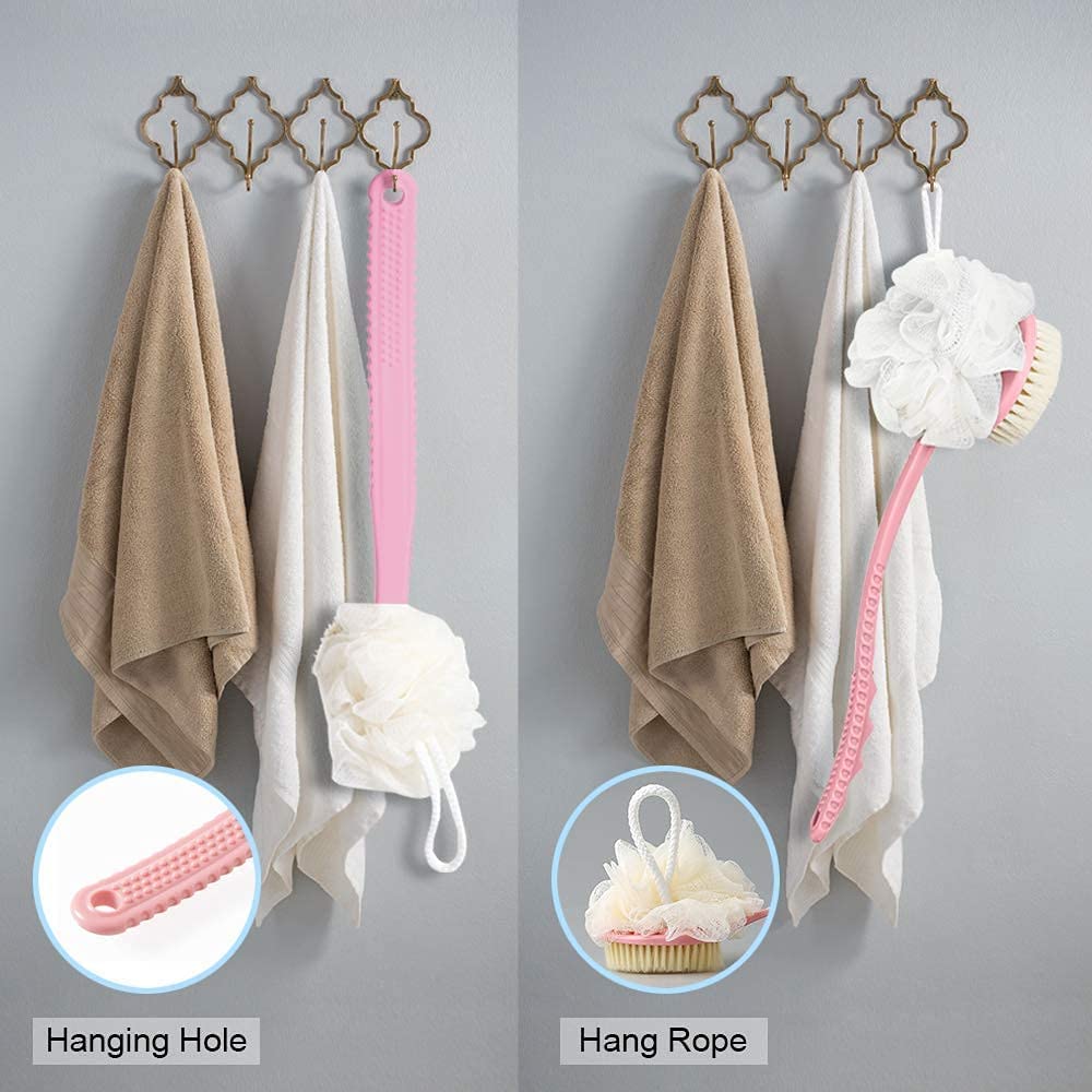 2in1 Bath Brush With Long Handle