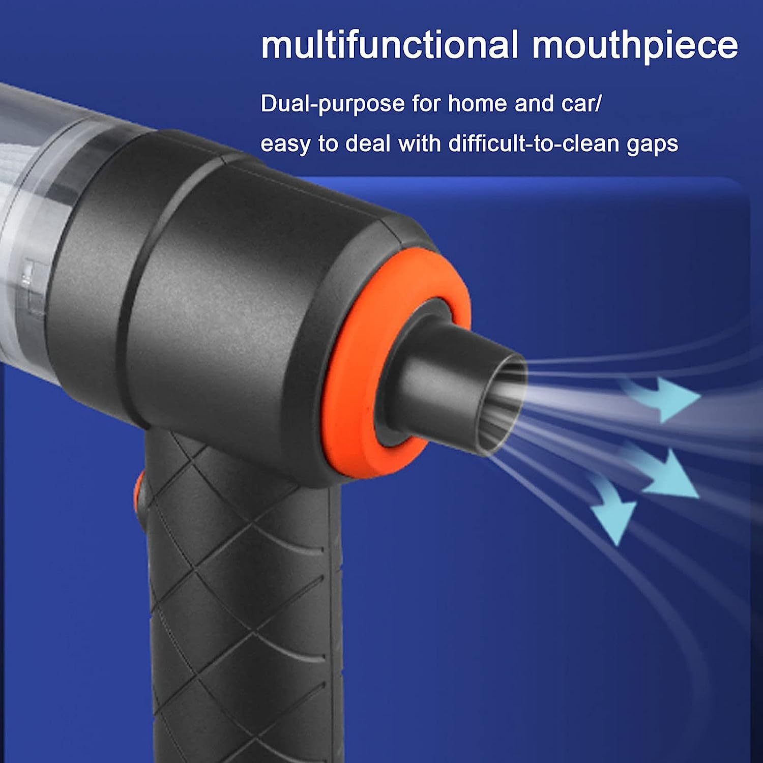 Vacuum Cleaner Dust Collection 3 in 1 Car Vacuum Cleaner High-Power Handheld Wireless Vacuum Cleaner Home Car Dual-use Portable USB Rechargeable Mini Car Vacuum for Vehicle, Home and Offic