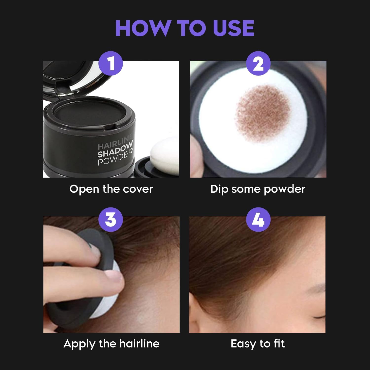 Hair Root Touch Up Powder