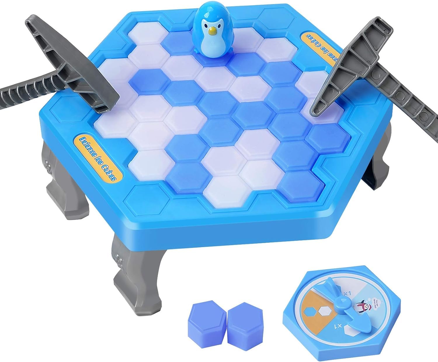 Mini Table Classic Board Games Balance Ice Cubes Save Penguin Icebreaker Beating Toys for 5 6 7 Years Old Boys & Girls, Best Birthday Gift for Kids