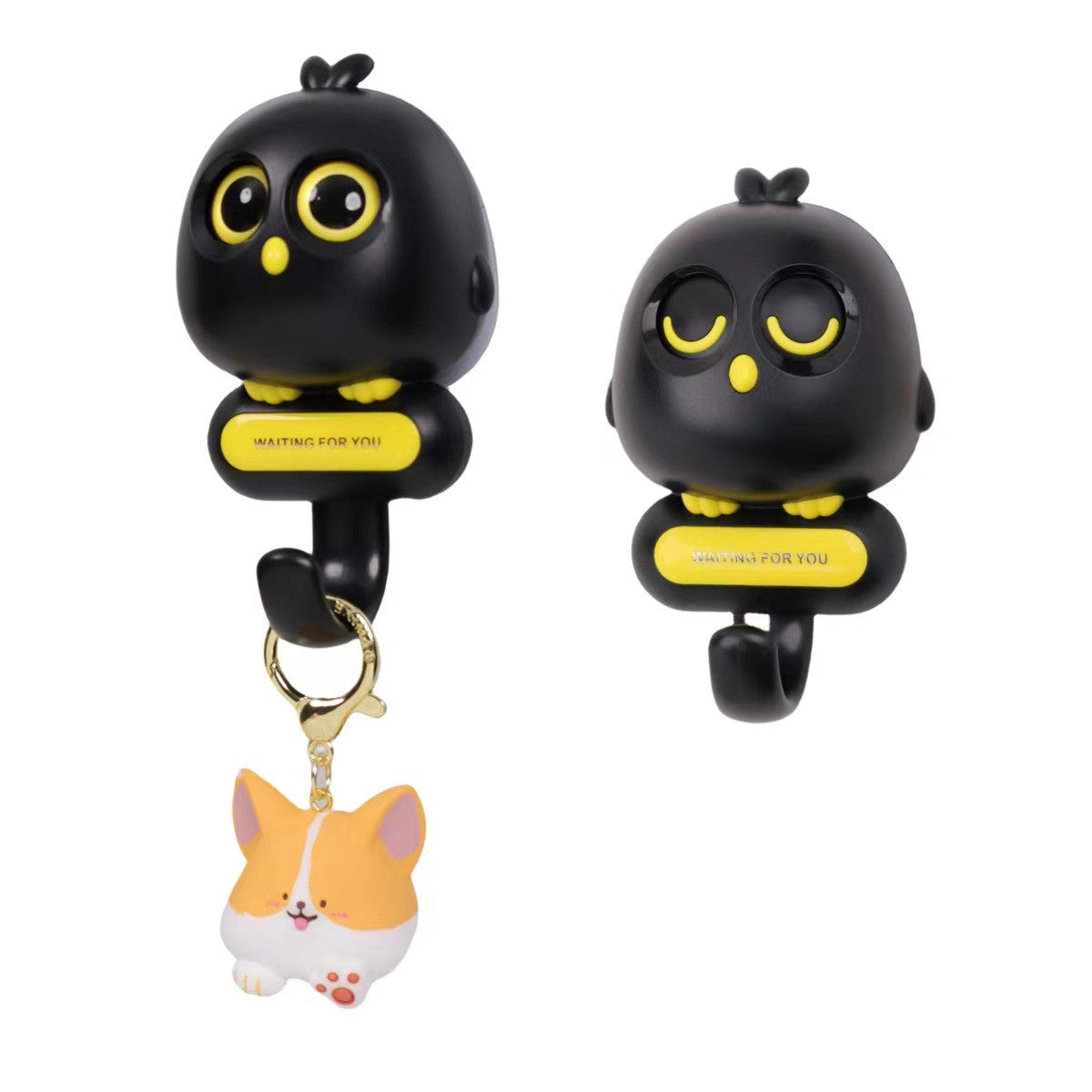 Owl Shape Wall Key Holder