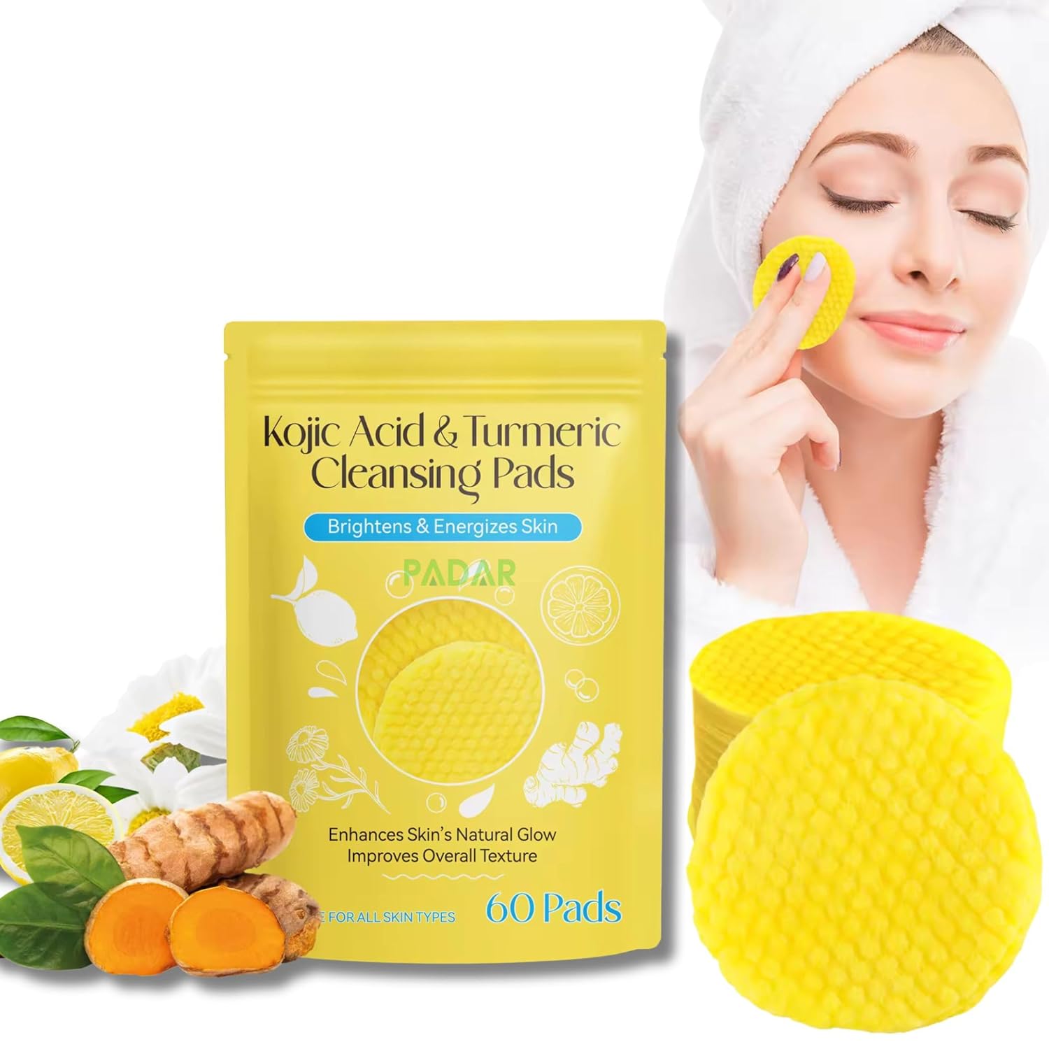 Kojic Acid Cleansing Pads