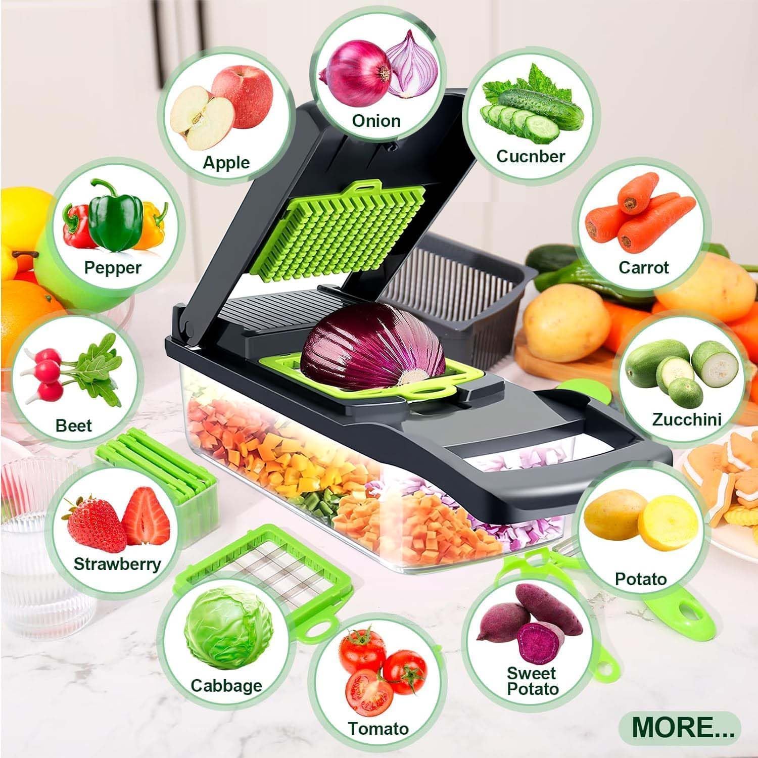 14 in 1 Food Chopper