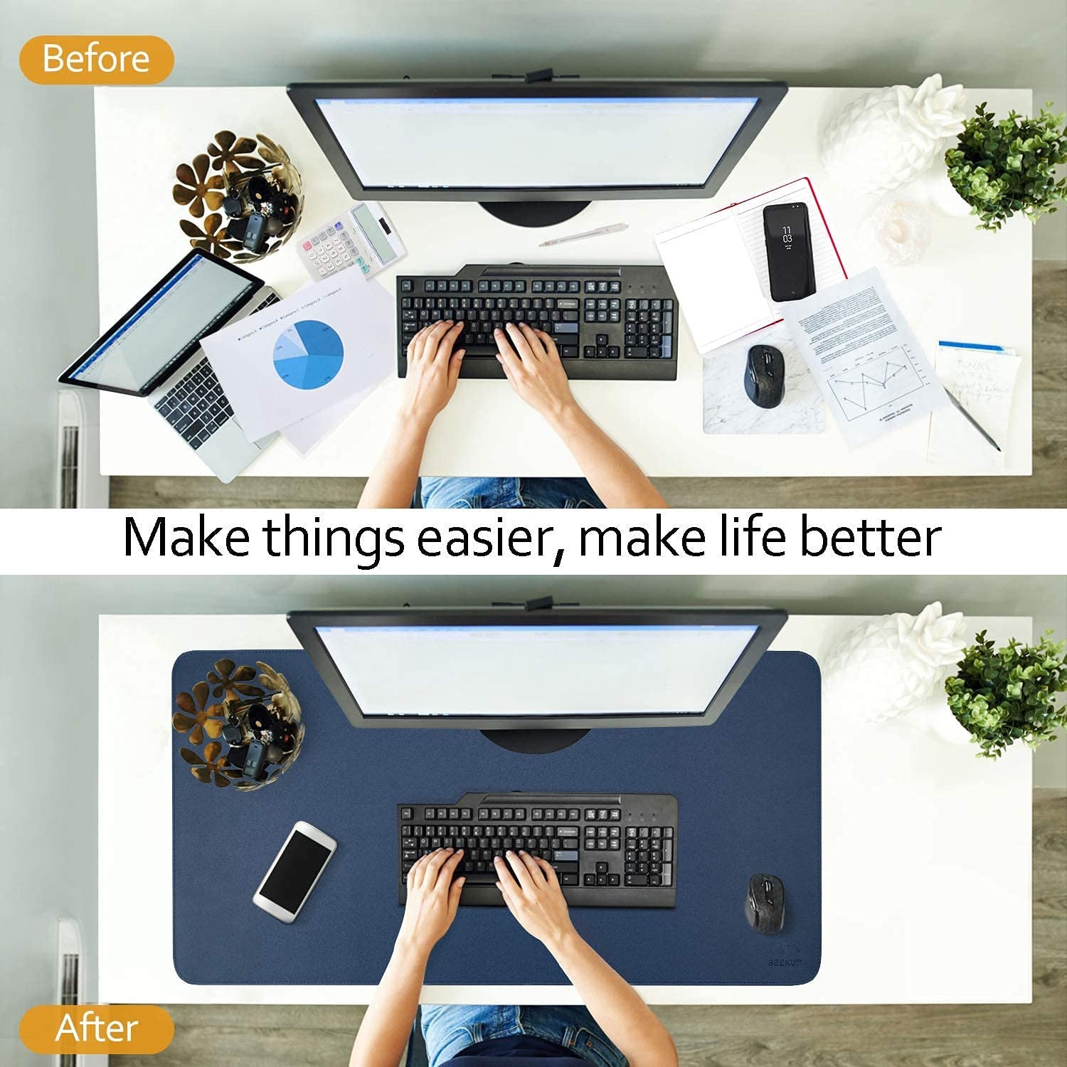 DESK MAT 80*40 CM(1.8 MM) BY840