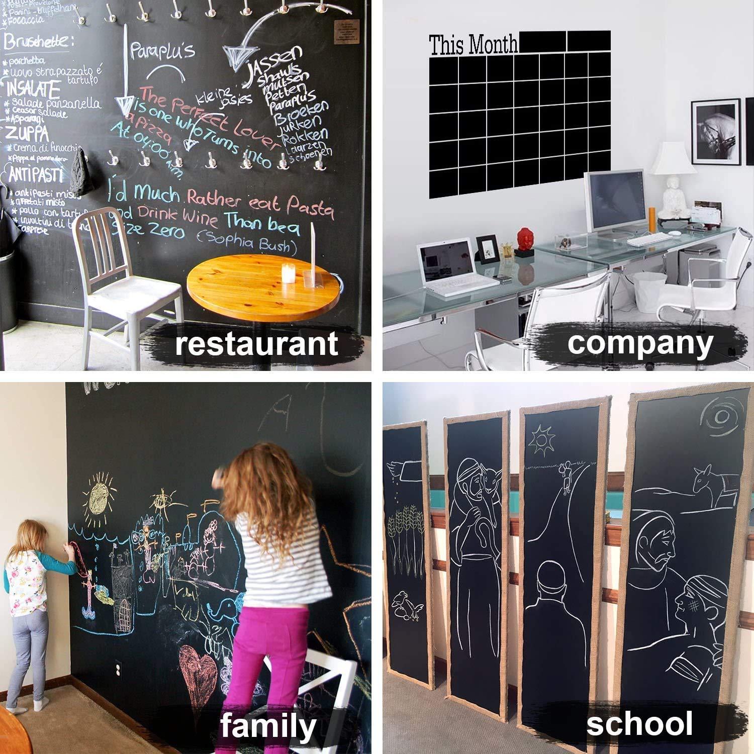 BLACK BOARD STICKER(45*200CM)