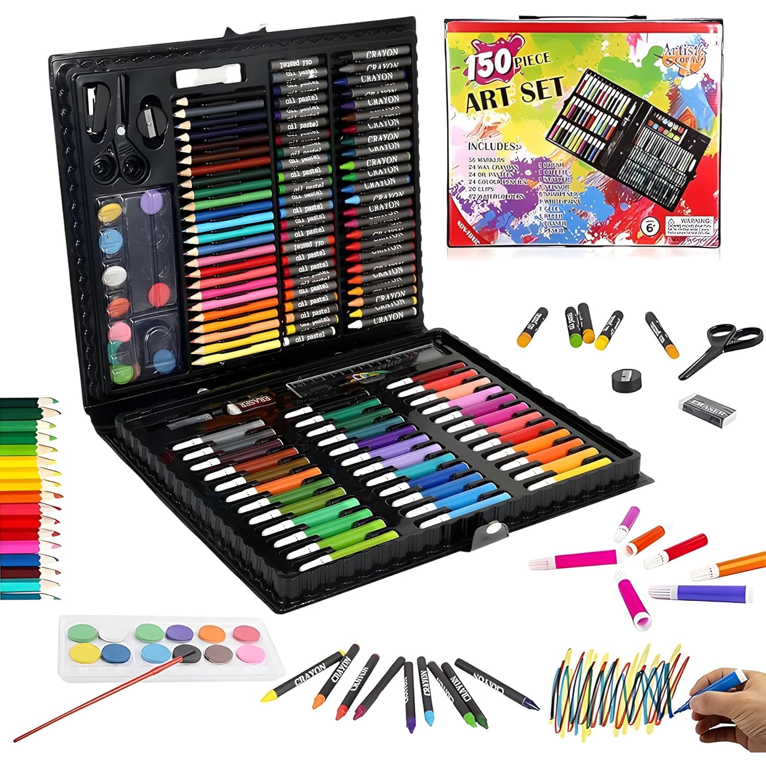 150PCS ART SET FOR PAINTING