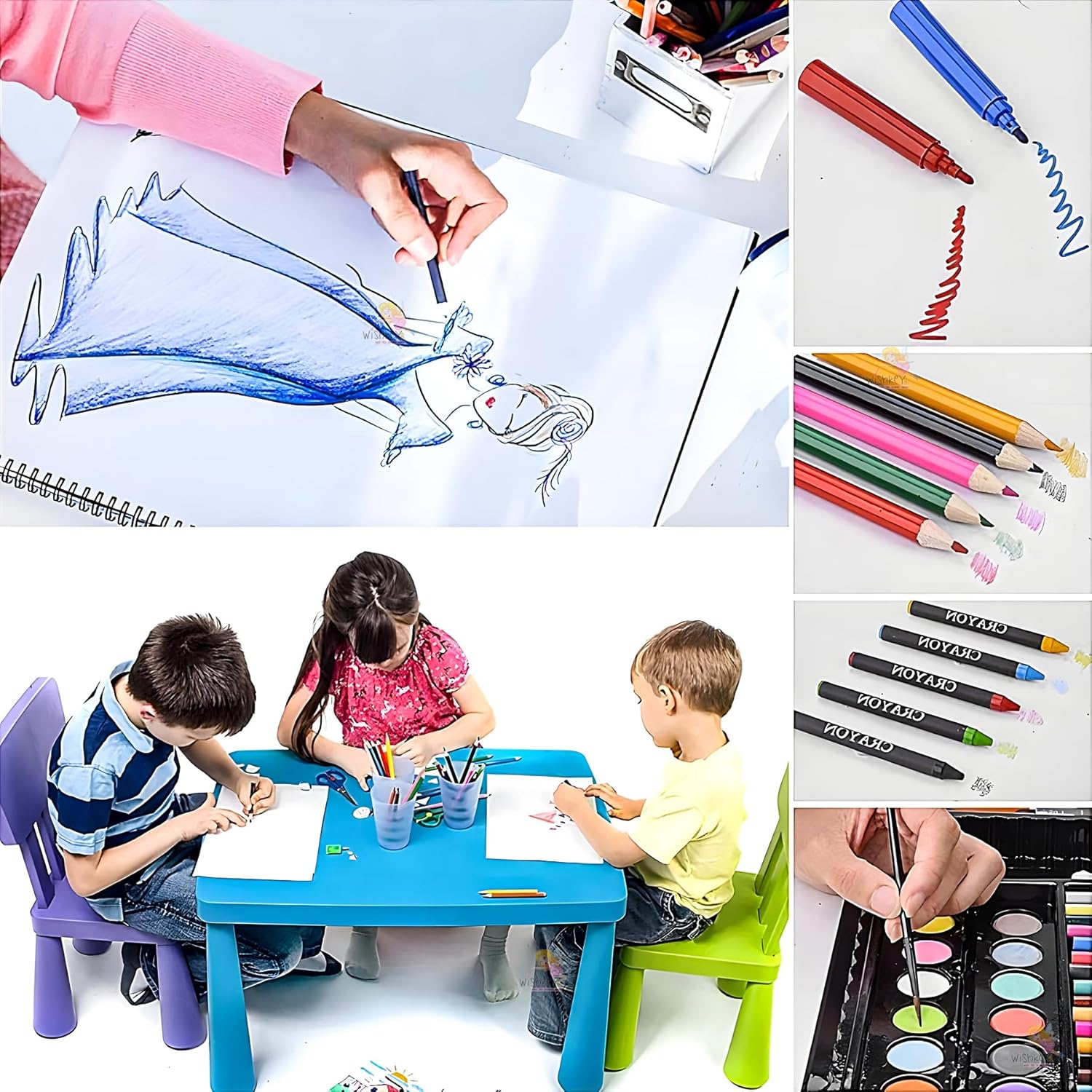 150PCS ART SET FOR PAINTING