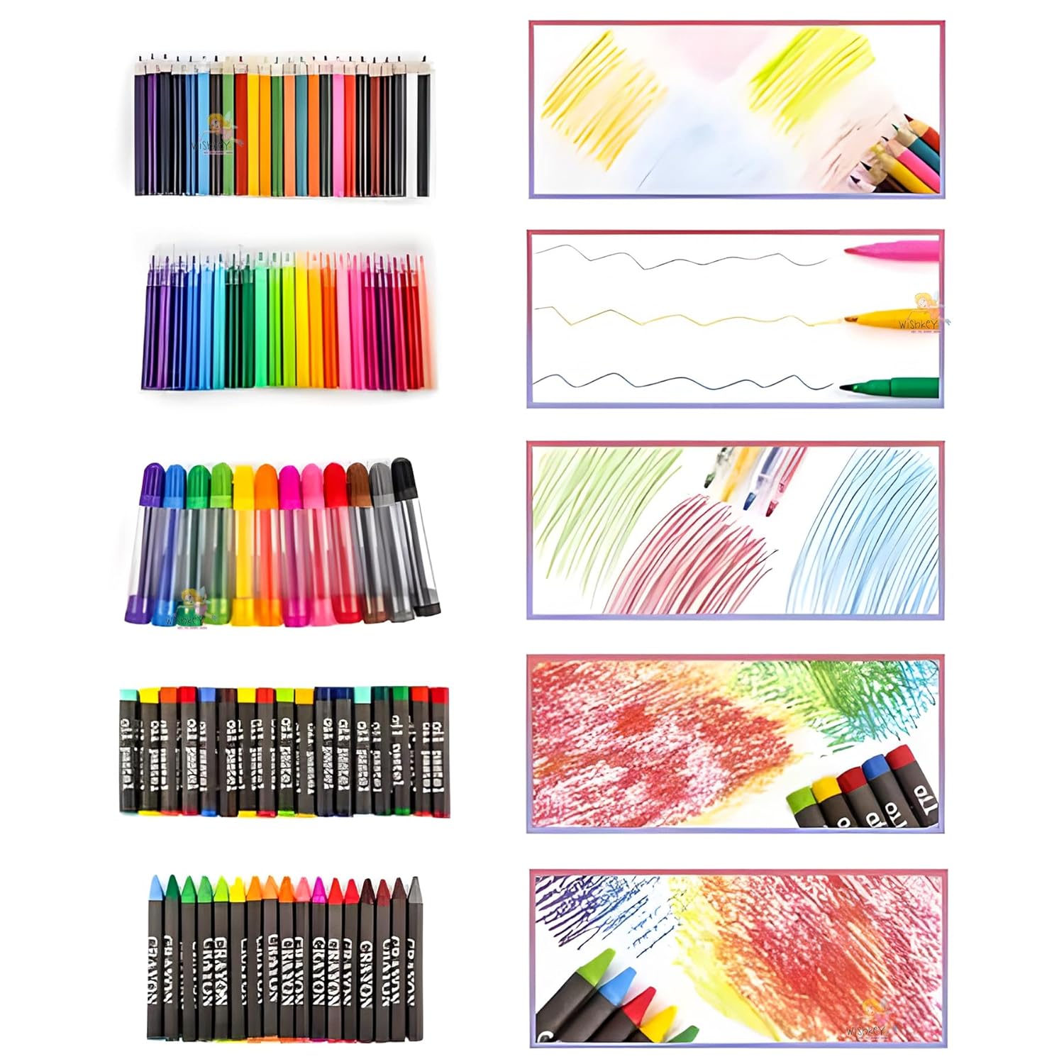 150PCS ART SET FOR PAINTING