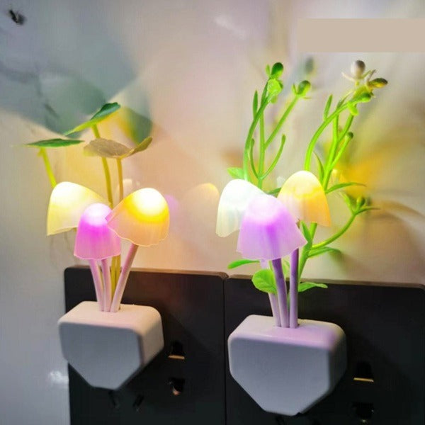 Mushroom Sensor Led Night Light (Pack of 2)
